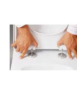 Kompletní WC sady WC prkénko MEXEN TRES bílé
