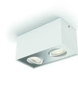 LED bodová svítidla LED Bodové svítidlo Philips Box 50492/31/P0 bílé 2x4,5W