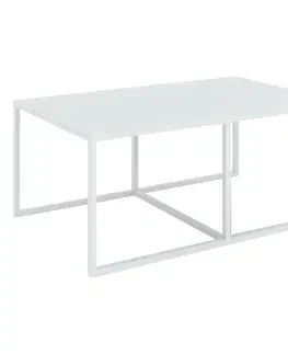 Konferenční stolky Konferenční stolek BARBOSSA 2 bílý