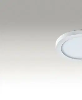 Bodovky do podhledu na 230V LED Stropní zápustné bodové svítidlo AZzardo Slim 9 Round 3000K IP44 white AZ2831 6W 500lm 3000K IP44 9cm kulaté bílé
