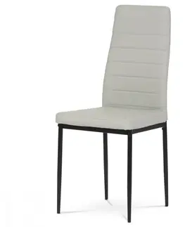 Židle Jídelní židle DCL-377 Autronic Stříbrná