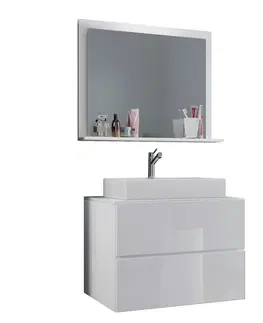 Koupelnové sestavy Koupelna Pro Hosty Lendas 3 Dílná Bílá