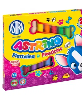 Hračky ASTRA - ASTRINO Školní plastelína 24 barev, 303221004