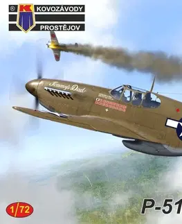 Hračky KOVOZÁVODY - P-51B Mustang Aces
