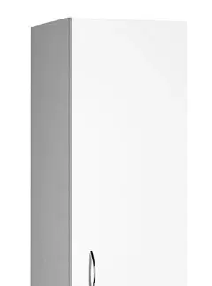 Koupelnový nábytek AQUALINE SIMPLEX ECO vysoká skříňka s košem 30x180x30cm SIME310