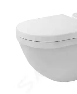 Záchody DURAVIT Starck 3 Závěsné WC, Rimless, HygieneGlaze, bílá 2527092000