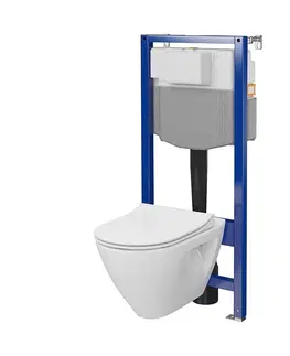 Kompletní WC sady Cersanit Mille Plus S701-813