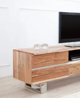 Luxusní a designové televizní stolky Estila Stylový TV stolek Mammut 160cm