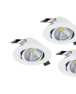 Svítidla Eglo Eglo 33391 - SADA 3xLED Stmívatelné svítidlo SALICETO 3xLED/6W/230V bílá 