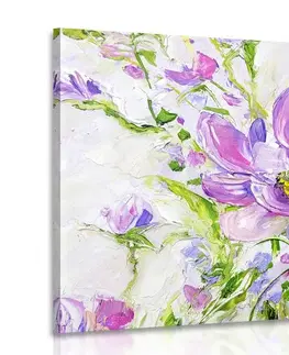 Obrazy květů Obraz malované květiny léta