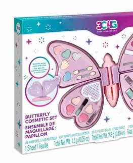 Hračky panenky MAKE IT REAL - Kosmetická sada butterfly