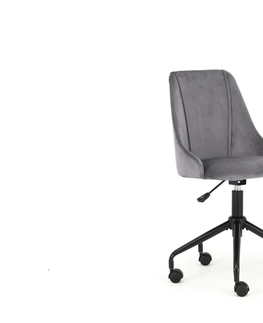 Kancelářské židle Dětská židle ULPIANA, tmavě šedá