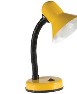 Lampy  Stolní lampa SMIESZEK 1xE27/40W/230V žlutá 