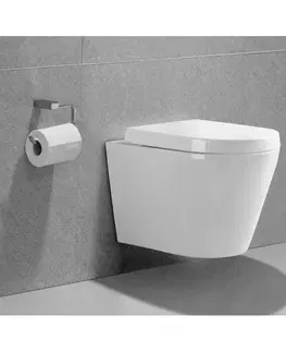 Kompletní WC sady Závěsná WC mísa MEXEN RICO + WC sedátko se zpomalovacím mechanismem
