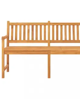 Zahradní lavice Zahradní lavice se stolkem 150 cm teakové dřevo Dekorhome