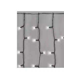 Vánoční osvětlení  ZY1933 Spojovací LED řetěz – záclona, 1×2m studená bílá