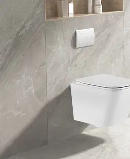 WC sedátka ALCADRAIN Sádromodul s tlačítkem M1710 AM101/1120 M1710 RO1