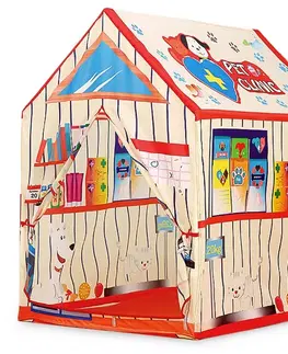 Hrací domečky IPLAY Domek pro děti VETERINA