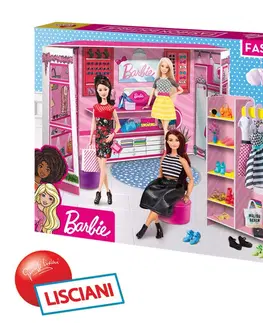 Hračky panenky LISCIANI - Barbie módní butik s panenkou
