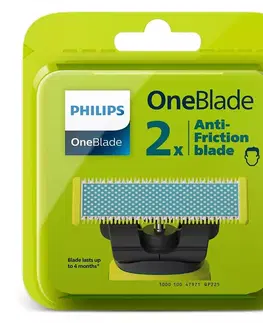 Zastřihovače vlasů a vousů Výměnné břity Anti-Friction pro Philips OneBlade QP225/50
