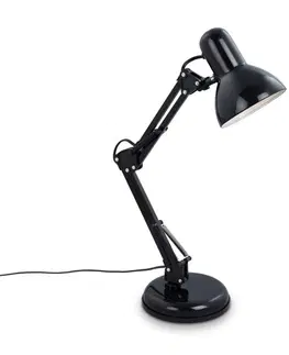 Stolní lampy do kanceláře BRILONER Stolní lampa, pr. 15,5 cm, max. 25 W, černá BRILO 7394-015