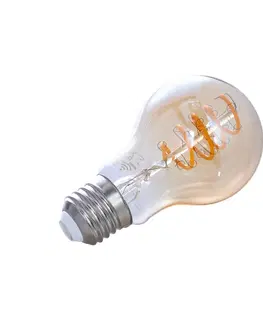 Chytré žárovky LUUMR LUUMR Smart LED žárovka A60 E27 jantarová 4,9W Tuya WLAN