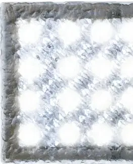 Nájezdová a pochozí svítidla HEITRONIC LED dlažební kámen AMANU 35928