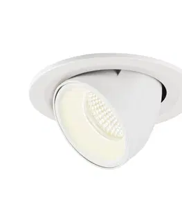 LED podhledová svítidla SLV BIG WHITE NUMINOS GIMBLE S zápustné stropní svítidlo bílé 4000 K 40° 1005916