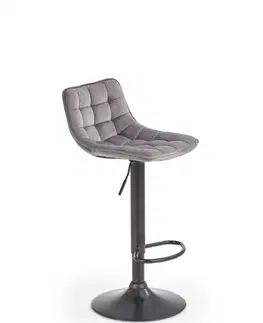 Barové židle HALMAR Barová židle Forbia šedá