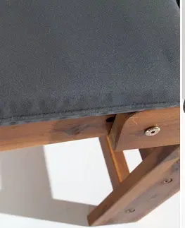 Lavice do jídelny LuxD Designová lavice Ocean skládací / akácie