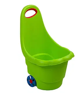 Hračky na zahradu BAYO - Dětský multifunkční vozík Sedmikráska 60 cm zelený
