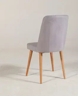 Židle Hanah Home Jídelní židle VINA šedá/atlantic