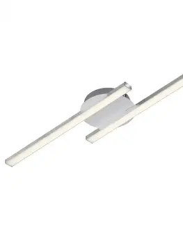 Designová stropní svítidla BRILONER LED nástěnné a stropní svítidlo, 55,4 cm, 12 W, hliník BRI 3257-029