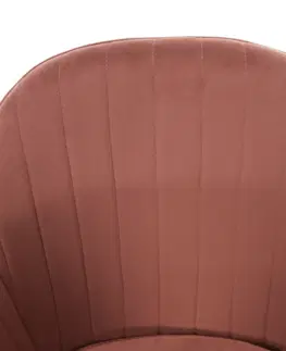 Židle Jídelní křeslo ZIRKON Tempo Kondela Růžová