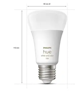 Chytré žárovky Philips Hue Philips Hue White&Color Ambiance E27 9W 1100lm 2ks