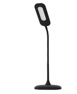 Stolní lampy do kanceláře EMOS LED stolní lampa STELLA, černá 1538155000