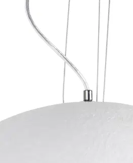 Zavesna svitidla Moderní závěsná lampa bílá 50 cm - Magna