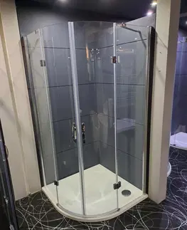 Koupelna GELCO LEGRO Čtvrtkruhový sprchový kout 1000x1000 čiré sklo, GL5510 GL5510VYPRODEJ