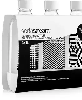 Sodastream a další výrobníky perlivé vody SODASTREAM Lahev TriPack 1l Black&White 