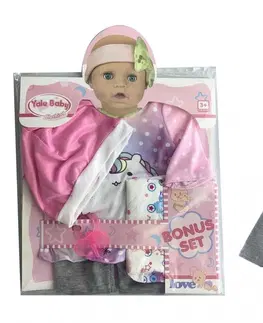 Hračky panenky MAC TOYS - Šaty na panenku 40-43cm