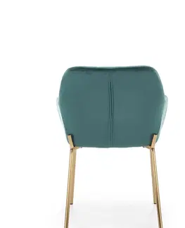 Židle Jídelní křeslo K306 Halmar Zelená