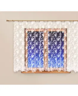 Závěsy 4Home Záclona Lilie rovná, 300 x 150 cm