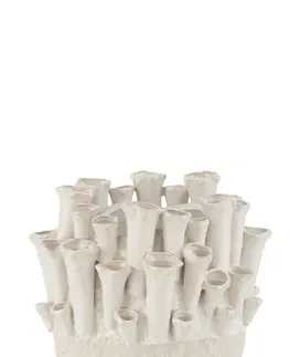 Dekorativní vázy Dekorativní váza Anemone M - 28,5*24,5*28 cm J-Line by Jolipa 1150