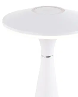 Stolni lampy Stolní lampa bílá vč. 3-stupňové LED stmívatelné IP44 dobíjecí - Espace