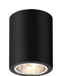 Moderní stropní svítidla Rabalux stropní svítidlo Kobald E27 1x MAX 25W matná černá 2055
