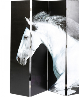 Paravány KARE Design Paravan Beauty Horses 160x180cm