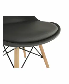 Židle Jídelní židle KEMAL NEW Tempo Kondela Tmavě šedá