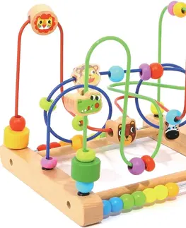Živé a vzdělávací sady 2Kids Toys Labyrint Coolo se zvířátky vícebarevný