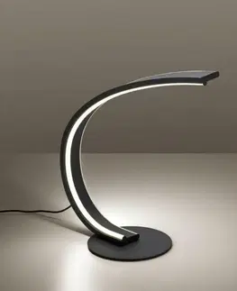 Chytré osvětlení PAUL NEUHAUS Q VITO LED stolní lampa, Smart Home, antracit, stmívatelná ZigBee 2700-5000K