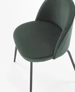 Židle Jídelní židle K314 Halmar Zelená